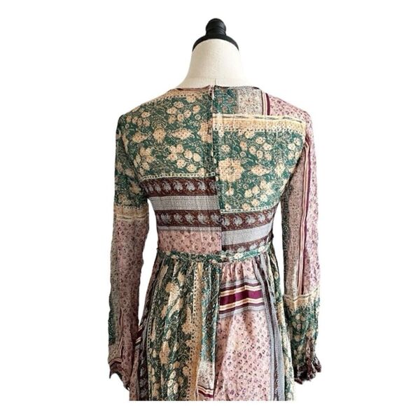 Anthropologie MARIAGRAZIA PANIZZI Cavina Maxi Dress Size 42 - Picture 6 of 13